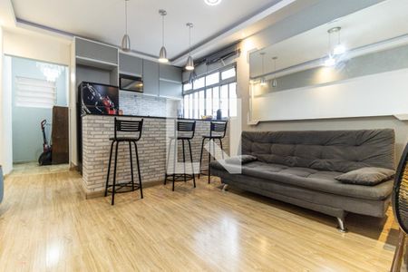 Sala de apartamento para alugar com 1 quarto, 40m² em Campos Elíseos, São Paulo