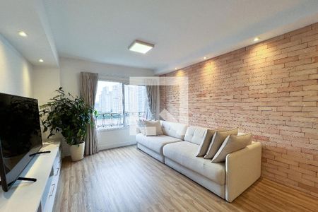 Sala de apartamento para alugar com 2 quartos, 84m² em Vila Nova Conceição, São Paulo