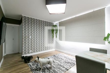 Sala  de apartamento à venda com 2 quartos, 49m² em Vila Carmosina, São Paulo