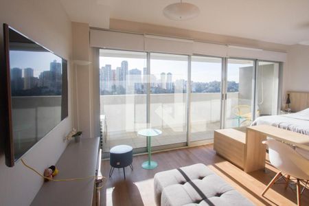 Sala de kitnet/studio à venda com 1 quarto, 50m² em Santo Amaro, São Paulo