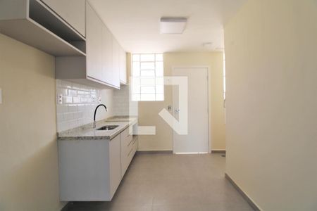 Cozinha de apartamento para alugar com 1 quarto, 33m² em Chácara Santo Antônio (zona Sul), São Paulo