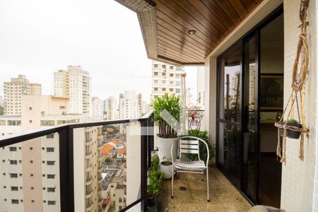 Varanda da Sala de apartamento à venda com 3 quartos, 120m² em Ipiranga, São Paulo