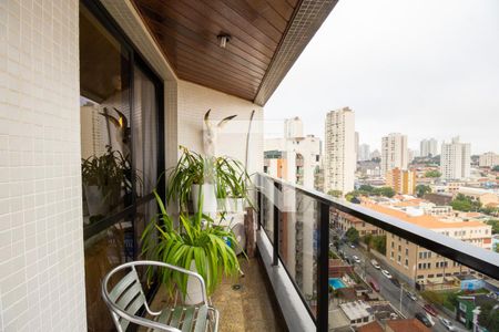 Varanda da Sala de apartamento à venda com 3 quartos, 120m² em Ipiranga, São Paulo