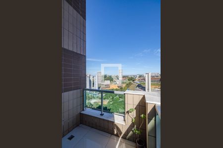 Varanda da Sala de apartamento para alugar com 1 quarto, 70m² em Vale do Sereno, Nova Lima
