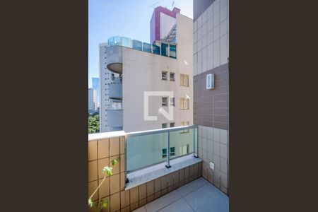 Varanda da Sala de apartamento à venda com 1 quarto, 70m² em Vale do Sereno, Nova Lima