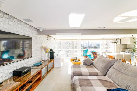 Sala de apartamento para alugar com 3 quartos, 160m² em Santo Amaro, São Paulo