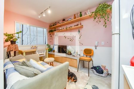 Sala de apartamento para alugar com 1 quarto, 26m² em Bela Vista, São Paulo