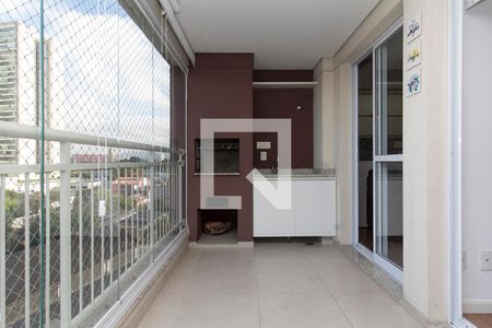 Varanda da Sala de apartamento para alugar com 3 quartos, 83m² em Barra Funda, São Paulo