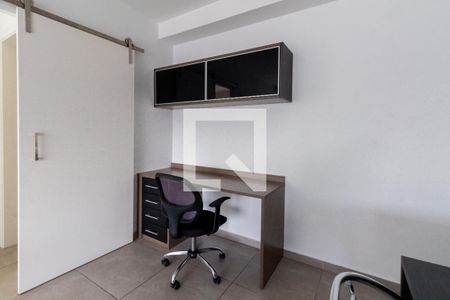 Sala - mesa de escritório de apartamento à venda com 1 quarto, 57m² em Pinheiros, São Paulo