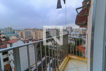 Varanda da Sala de apartamento para alugar com 1 quarto, 50m² em Méier, Rio de Janeiro