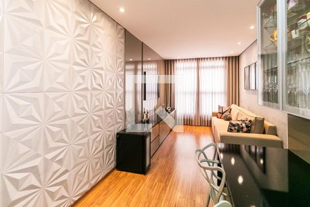 Sala de apartamento à venda com 2 quartos, 64m² em Candelária, Belo Horizonte