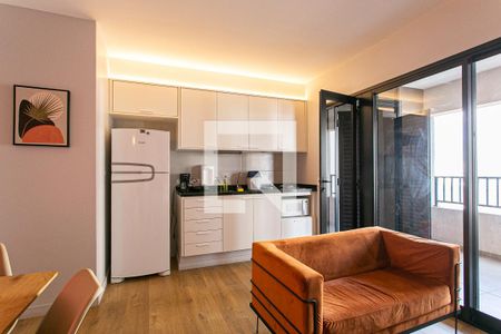 Sala e Cozinha de apartamento para alugar com 2 quartos, 52m² em Brás, São Paulo