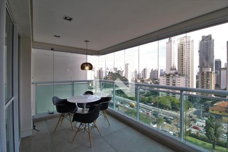 Varanda de apartamento para alugar com 1 quarto, 50m² em Campo Belo, São Paulo