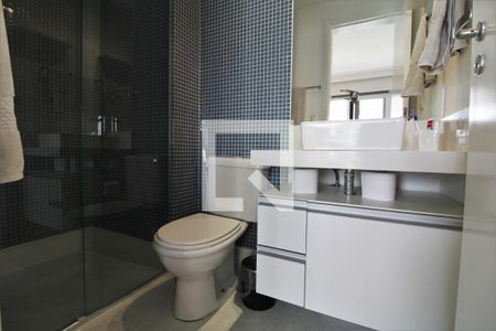Banheiro de apartamento para alugar com 1 quarto, 50m² em Campo Belo, São Paulo