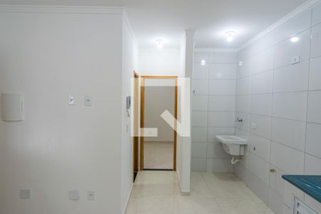 Cozinha de apartamento para alugar com 1 quarto, 30m² em Jardim Sao Cristovao, São Paulo