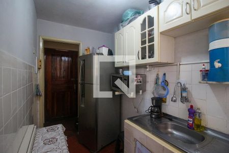 Cozinha e Área de Serviço de apartamento à venda com 1 quarto, 43m² em Vila Prudente, São Paulo