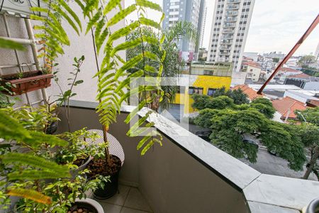 Varanda da Sala de apartamento à venda com 3 quartos, 76m² em Vila Bertioga, São Paulo