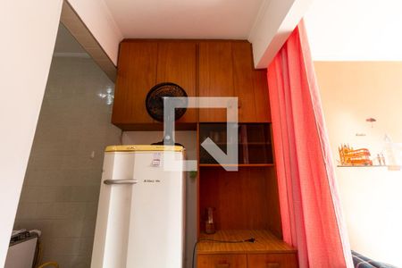 Detalhe da cozinha/sala de kitnet/studio para alugar com 1 quarto, 30m² em Aviação, Praia Grande