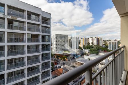 Varanda de kitnet/studio à venda com 1 quarto, 25m² em Indianópolis, São Paulo