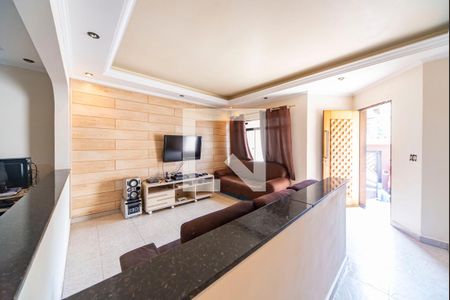 Sala de casa à venda com 3 quartos, 380m² em Jardim Rina, Santo André