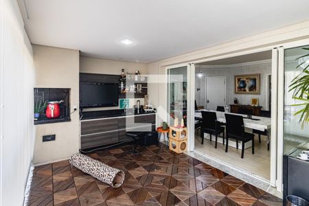 Varanda Gourmet da Sala de apartamento para alugar com 3 quartos, 136m² em Vila Mariana, São Paulo