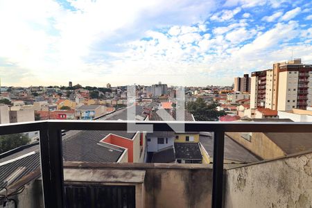 Varanda da Suíte de apartamento à venda com 3 quartos, 88m² em Vila Curuçá, Santo André