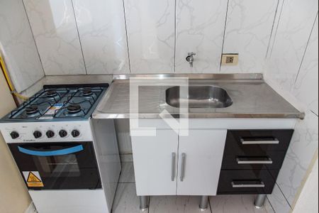 Cozinha de apartamento para alugar com 1 quarto, 45m² em Vila Mariana, São Paulo