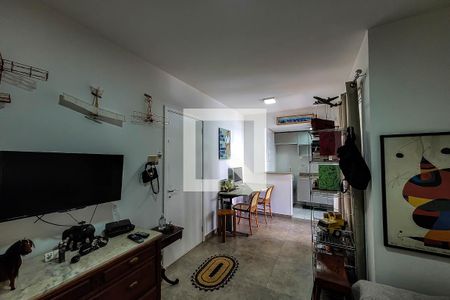 Sala de Estar/Jantar de apartamento para alugar com 1 quarto, 55m² em Aclimação, São Paulo