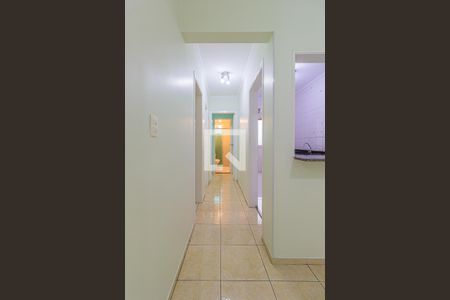 Corredor de apartamento à venda com 2 quartos, 56m² em Vila Príncipe de Gales, Santo André