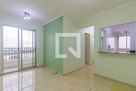 Sala de apartamento à venda com 2 quartos, 56m² em Vila Príncipe de Gales, Santo André