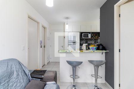 Sala de apartamento para alugar com 2 quartos, 34m² em Jurubatuba, São Paulo