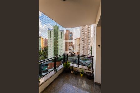 Varanda da Sala de apartamento à venda com 4 quartos, 226m² em Jardim, Santo André