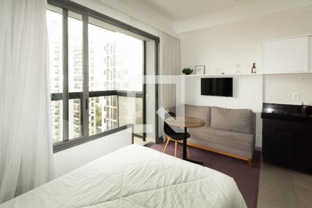 Studio de kitnet/studio para alugar com 1 quarto, 27m² em Vila Olímpia, São Paulo