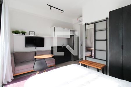 Suíte  de kitnet/studio para alugar com 1 quarto, 28m² em Vila Olímpia, São Paulo