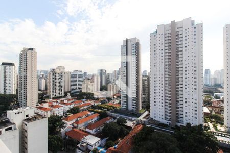 Vista  de kitnet/studio para alugar com 1 quarto, 28m² em Vila Olímpia, São Paulo