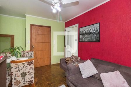 Sala de apartamento à venda com 2 quartos, 57m² em Petrópolis, Porto Alegre