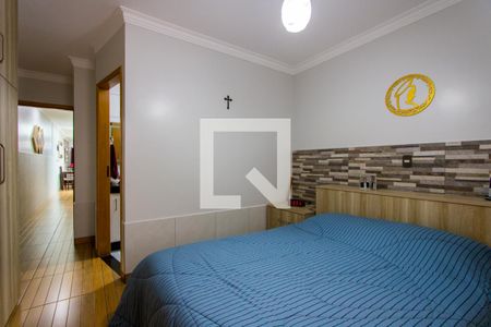 Quarto 1 - Suíte de casa à venda com 2 quartos, 153m² em Vila Tibiriçá, Santo André