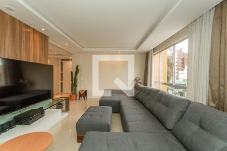 Sala de Televisão de apartamento para alugar com 4 quartos, 222m² em Batel, Curitiba