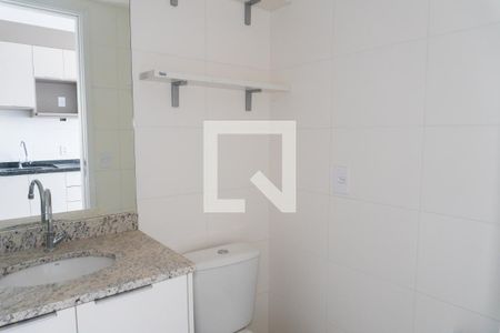 Banheiro de kitnet/studio para alugar com 1 quarto, 21m² em Vila Clementino, São Paulo