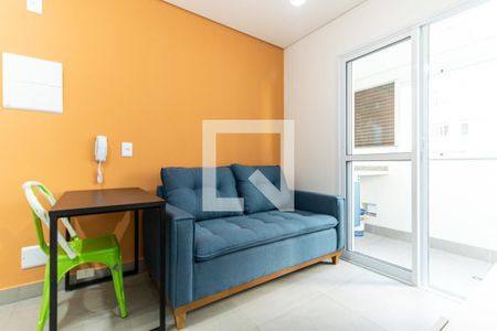 Sala de apartamento para alugar com 1 quarto, 28m² em Bela Vista, São Paulo