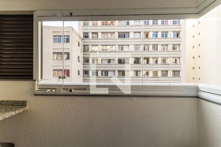 Varanda de apartamento para alugar com 1 quarto, 28m² em Bela Vista, São Paulo