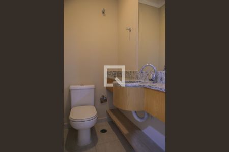 Lavabo de apartamento para alugar com 3 quartos, 112m² em Ponta da Praia, Santos