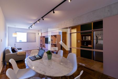 Sala de apartamento à venda com 1 quarto, 55m² em Liberdade, São Paulo