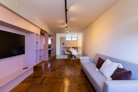 Sala de apartamento à venda com 1 quarto, 55m² em Liberdade, São Paulo