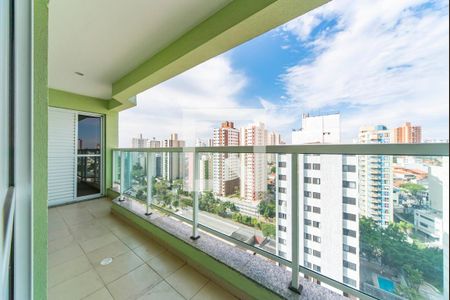 Varanda da Sala e quartos de apartamento para alugar com 3 quartos, 107m² em Vila Guiomar, Santo André