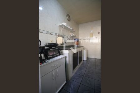 Cozinha de apartamento à venda com 1 quarto, 37m² em Taquara, Rio de Janeiro