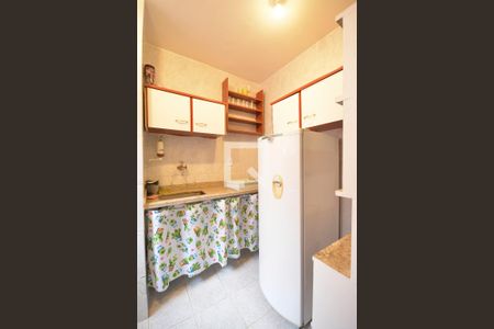 Cozinha de apartamento para alugar com 1 quarto, 25m² em Flamengo, Rio de Janeiro