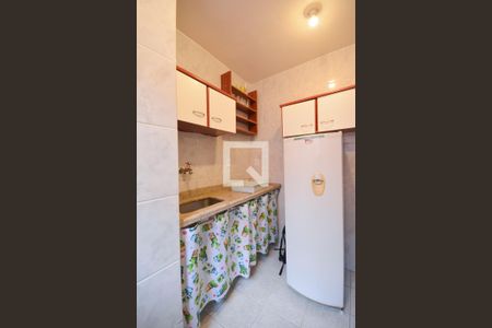 Cozinha de apartamento para alugar com 1 quarto, 25m² em Flamengo, Rio de Janeiro