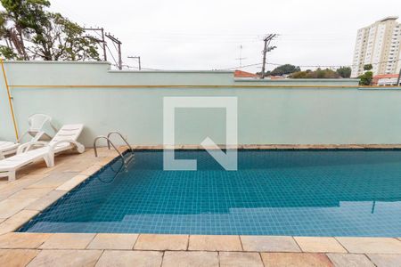 Área comum - Piscina de kitnet/studio para alugar com 1 quarto, 13m² em Vila Indiana, São Paulo