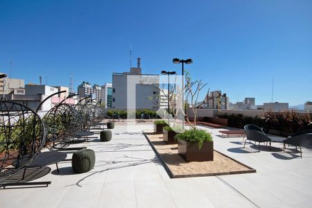 Terraço de kitnet/studio à venda com 1 quarto, 26m² em Bela Vista, São Paulo